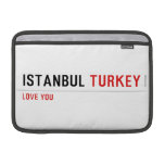 ISTANBUL  MacBook Air Sleeves (landscape)