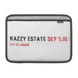 KAZZY ESTATE  MacBook Air Sleeves (landscape)