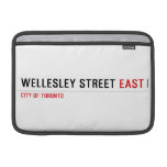 Wellesley Street  MacBook Air Sleeves (landscape)