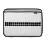 ⅠⅡⅣⅣⅤⅥ ⅦⅧⅨⅩⅪⅫ  MacBook Air Sleeves (landscape)