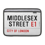 MIDDLESEX  STREET  MacBook Air Sleeves (landscape)