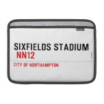 Sixfields Stadium   MacBook Air Sleeves (landscape)
