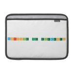 Researching the Elements  MacBook Air Sleeves (landscape)