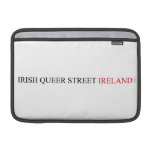 IRISH QUEER STREET  MacBook Air Sleeves (landscape)