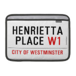 Henrietta  Place  MacBook Air Sleeves (landscape)