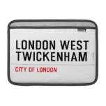 LONDON WEST TWICKENHAM   MacBook Air Sleeves (landscape)