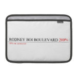 Rodney Boi Boulevard  MacBook Air Sleeves (landscape)