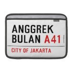 ANGGREK  BULAN  MacBook Air Sleeves (landscape)