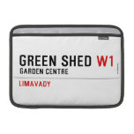 green shed  MacBook Air Sleeves (landscape)