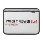 Bwlch Y Fedwen  MacBook Air Sleeves (landscape)