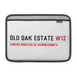 Old Oak estate  MacBook Air Sleeves (landscape)