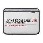 Living room lane  MacBook Air Sleeves (landscape)