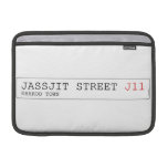 Jassjit Street  MacBook Air Sleeves (landscape)