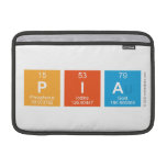 Pia  MacBook Air Sleeves (landscape)