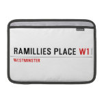 Ramillies Place  MacBook Air Sleeves (landscape)