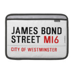 JAMES BOND STREET  MacBook Air Sleeves (landscape)