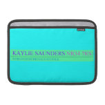 Kaylie Saunders  MacBook Air Sleeves (landscape)