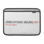 JANG,HYUNG SEUNG  MacBook Air Sleeves (landscape)