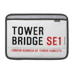TOWER BRIDGE  MacBook Air Sleeves (landscape)