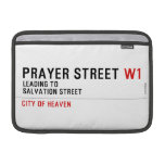 Prayer street  MacBook Air Sleeves (landscape)