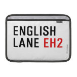 English  Lane  MacBook Air Sleeves (landscape)