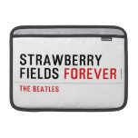 Strawberry Fields  MacBook Air Sleeves (landscape)