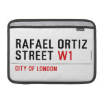 Rafael Ortiz Street  MacBook Air Sleeves (landscape)