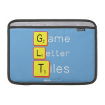 Game
 Letter
 Tiles  MacBook Air Sleeves (landscape)