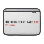 Bleeding heart yard  MacBook Air Sleeves (landscape)