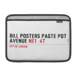 Bill posters paste pot  Avenue  MacBook Air Sleeves (landscape)