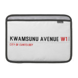 KwaMsunu Avenue  MacBook Air Sleeves (landscape)