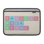 Periodic
 Table
 Writer  MacBook Air Sleeves (landscape)