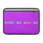 love me for me  MacBook Air Sleeves (landscape)