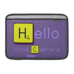 Hello
 lorna Cabrera 
 
   MacBook Air Sleeves (landscape)