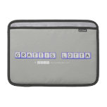 GRATTIS LOTTA  MacBook Air Sleeves (landscape)