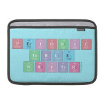 Periodic
 Table
 Writer  MacBook Air Sleeves (landscape)