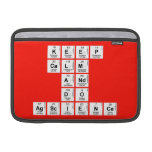 KEEP
 CALM
 AND
 DO
 AGSCIENCE  MacBook Air Sleeves (landscape)