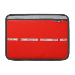 Science Technology Engineering Math  MacBook Air Sleeves (landscape)