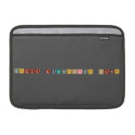 Kimya Muhendisleri Odasi  MacBook Air Sleeves (landscape)