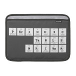 Periodic
 Table
 Writer  MacBook Air Sleeves (landscape)