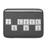 I Love
 K Ar I  MacBook Air Sleeves (landscape)