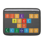 Click On
 Board
 of 
 Education  MacBook Air Sleeves (landscape)