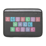 Periodic
 Table
 Writer  MacBook Air Sleeves (landscape)