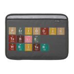 Periodic
 Table
 Writer  MacBook Air Sleeves (landscape)