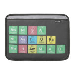     mONISA
 Mastura
 Mohammad  MacBook Air Sleeves (landscape)