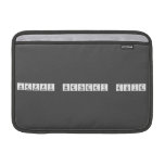 Happy Birthday Zoie  MacBook Air Sleeves (landscape)