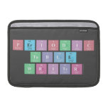 Periodic
 Table
 Writer  MacBook Air Sleeves (landscape)