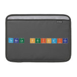 Tabela periodica  MacBook Air Sleeves (landscape)
