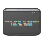 chance made us colleagues
 Fun and laughter
 Made us friends  MacBook Air Sleeves (landscape)