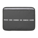 Keep Calm Geminis the sexiest sign.   MacBook Air Sleeves (landscape)